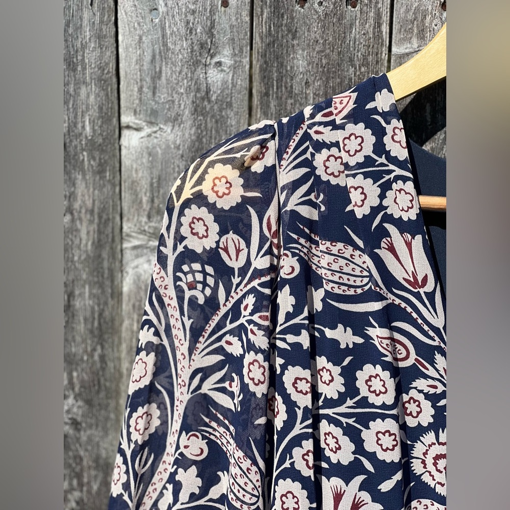 TED Baker Tarissa floral-print tiered crepe mini dress - Picture 8 of 14